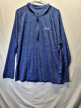 Under Armour Tech 1/4 Zip Men's Blue 1/4 Zip Size XL